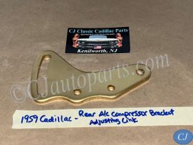 RESTORED 1959 1960 Cadillac Deville Eldorado FLeetwood REAR A/C COMPRESSOR MOUNTING BRACKET ADJUSTING LINK #1475398